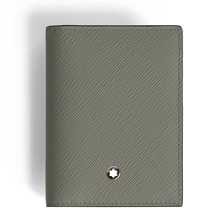 Montblanc Leather - Sartorial Card Holder 4CC Medium Grey - Michael Jones Jeweller