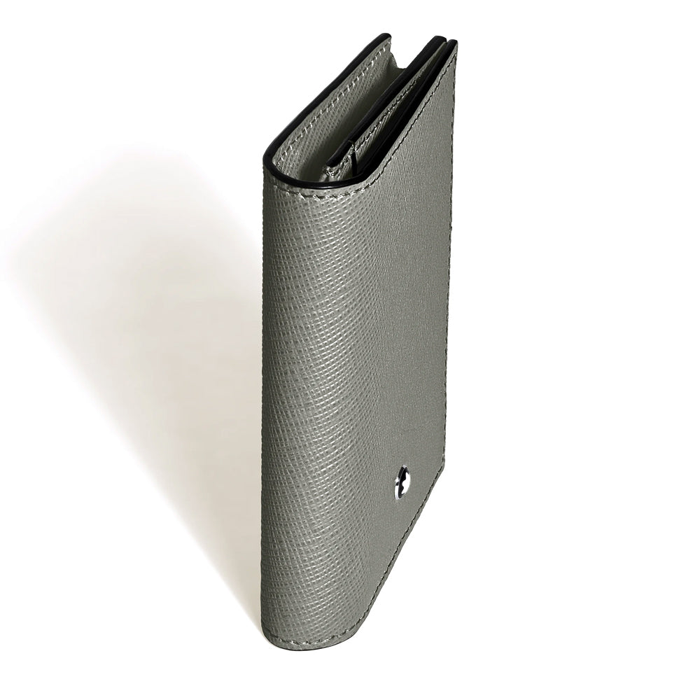 Montblanc Leather - Sartorial Card Holder 4CC Medium Grey - Michael Jones Jeweller