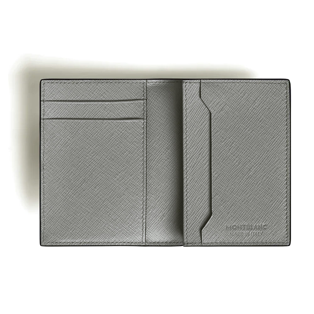 Montblanc Leather - Sartorial Card Holder 4CC Medium Grey - Michael Jones Jeweller