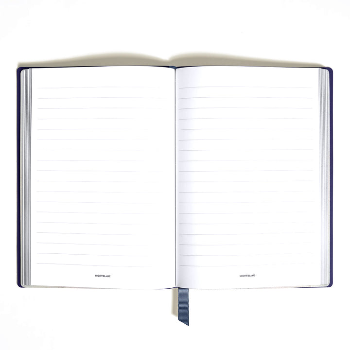Montblanc Meisterstück Around the World in 80 Days Medium Notebook Blue Lined - Michael Jones Jeweller