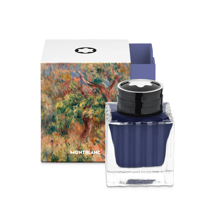 Montblanc Collectors Line - Masters of Art Homage to Pierre-Auguste Renoir, Bleu Outremer (Ultramarine Blue) - 50ml Montblanc Special Edition Ink - Michael Jones Jeweller