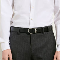 Montblanc Leather - Horseshoe 30mm Reversible Meisterstück Leather Belt