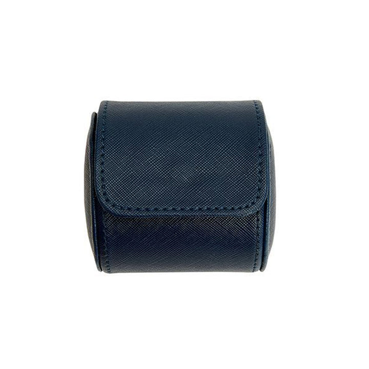Wolf Navy Single Watch Roll