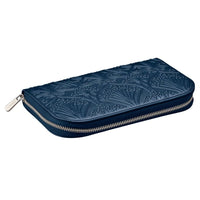 WOLF X LIBERTY All Over Ianthe Travel Jewellery Portfolio - Navy