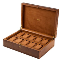 WOLF Brogue 10 Piece Watch Box - Michael Jones Jeweller
