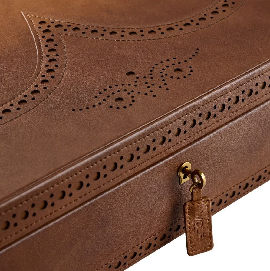 WOLF Brogue 10 Piece Watch Box - Michael Jones Jeweller