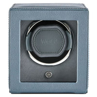 WOLF Cub Single Watch Winder with Cover Future Grey - Michael Jones Jeweller