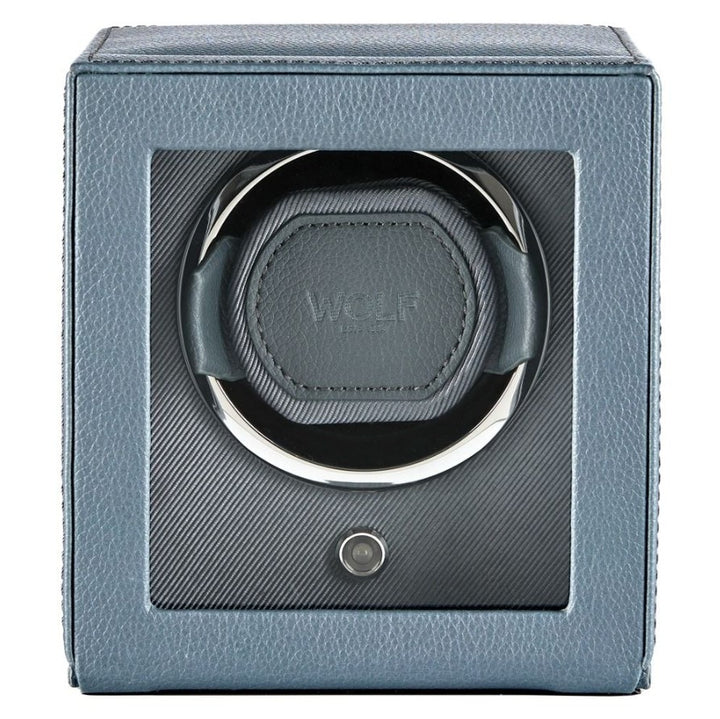 WOLF Cub Single Watch Winder with Cover Future Grey