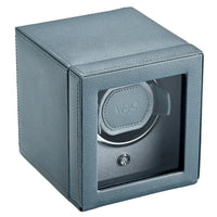 WOLF Cub Single Watch Winder with Cover Future Grey - Michael Jones Jeweller