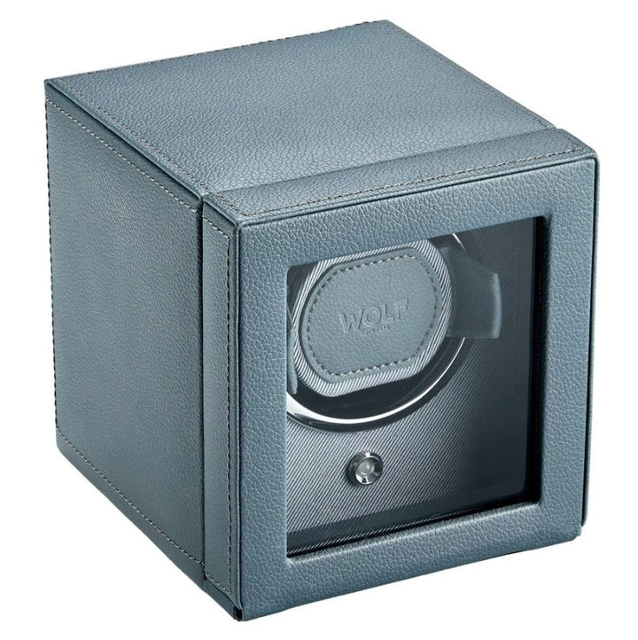 WOLF Cub Single Watch Winder with Cover Future Grey