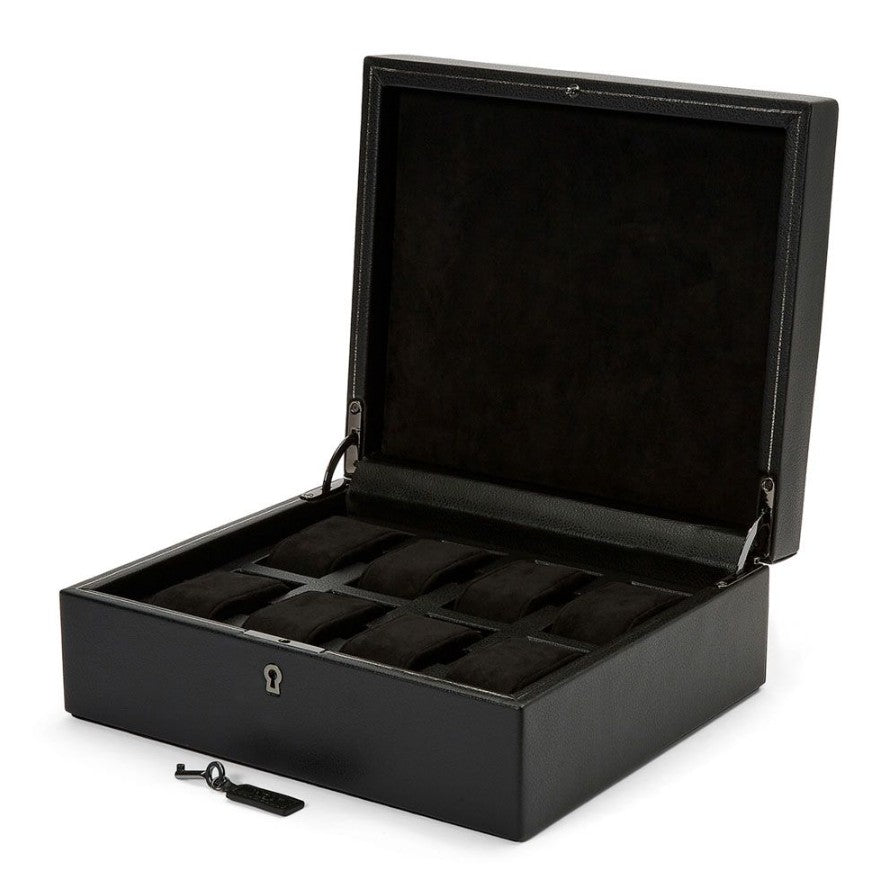 Wolf British Racing 8 Piece Watch Box Black – Michael Jones Jeweller