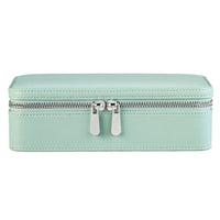 WOLF X LIBERTY Julia Interior Print Medium Jewellery Zip Case - Sage Green