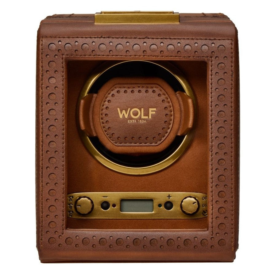 WOLF Brogue Single Watch Winder - Michael Jones Jeweller
