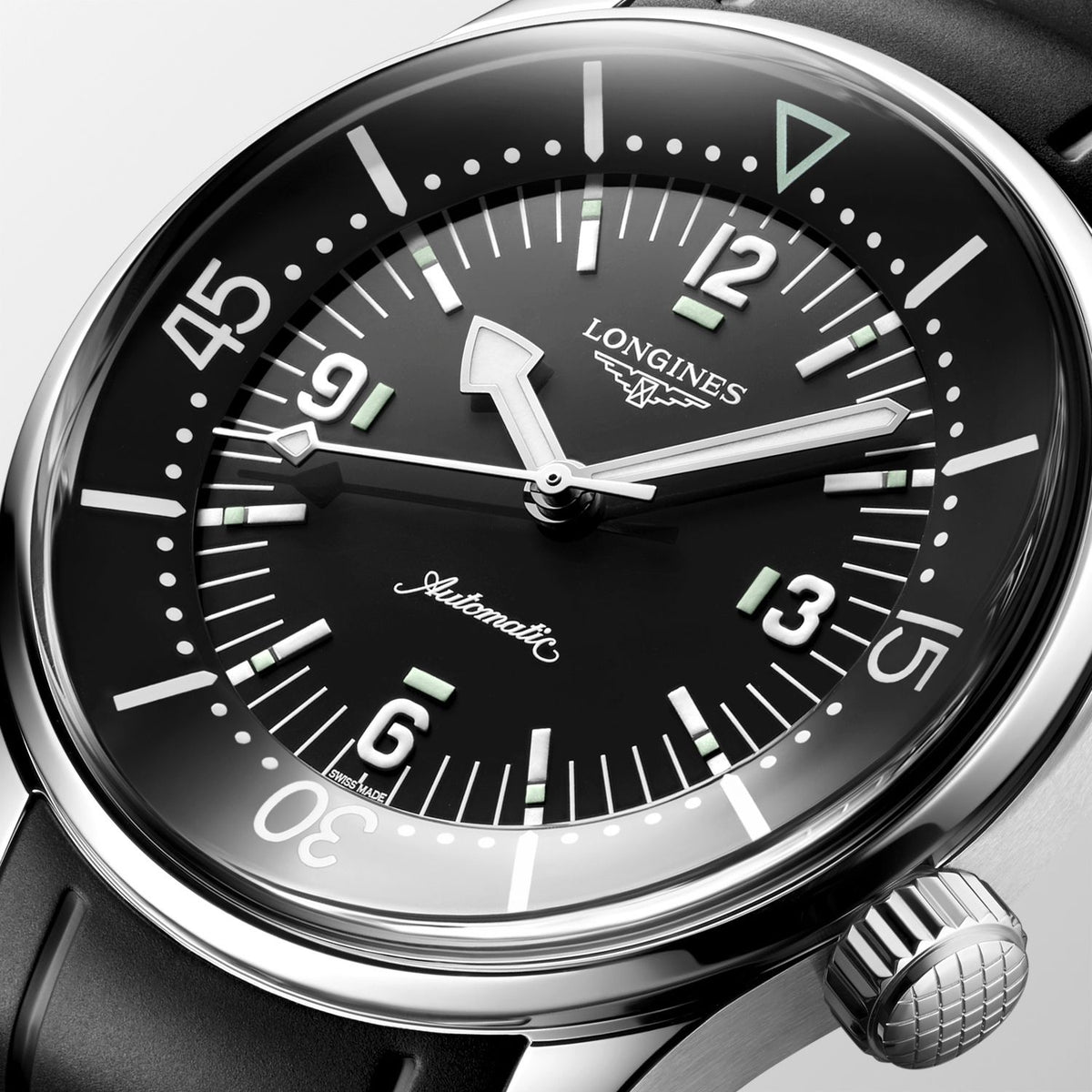 LONGINES LEGEND DIVER 39mm Automatic Watch L37644509 - Michael Jones Jeweller