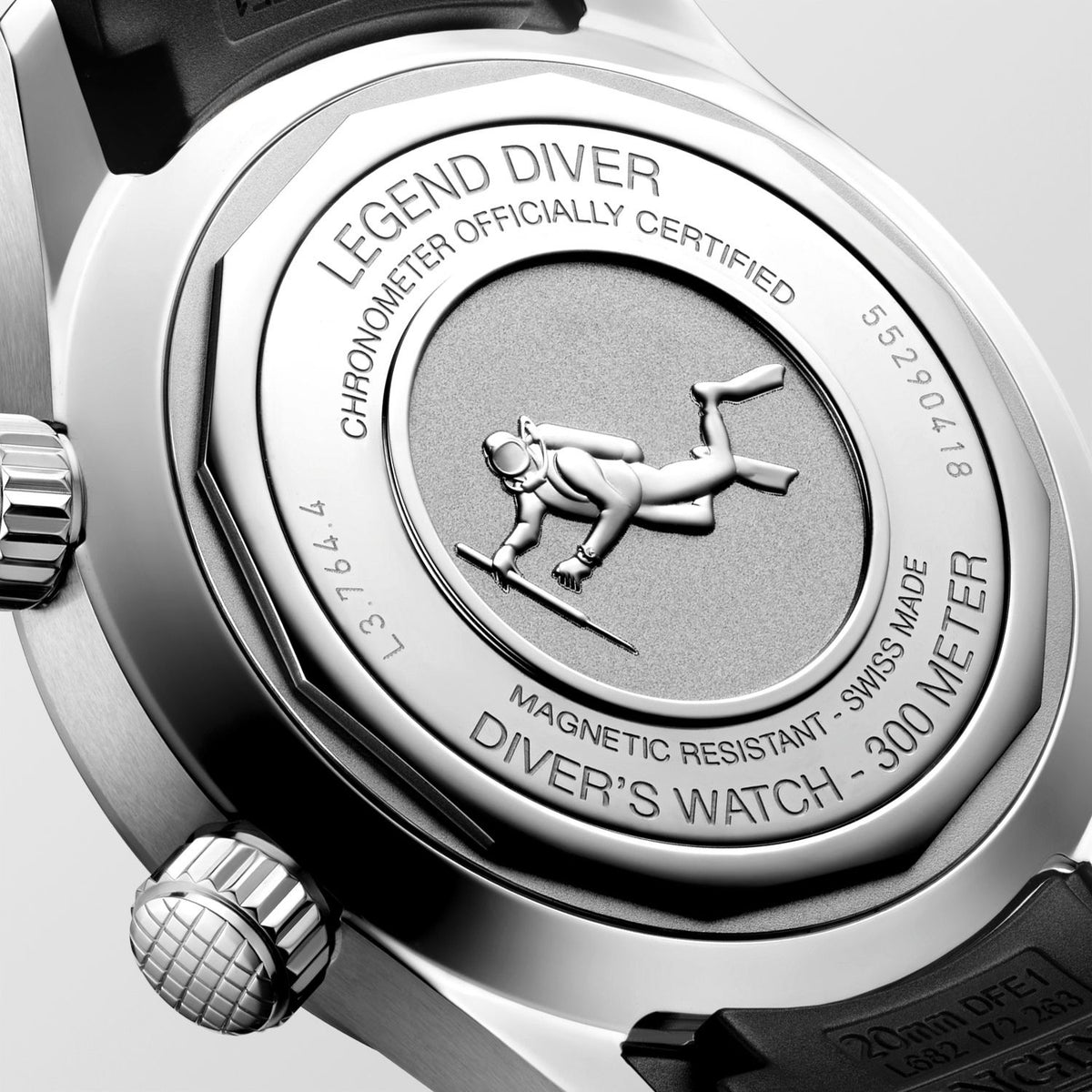 LONGINES LEGEND DIVER 39mm Automatic Watch L37644509 - Michael Jones Jeweller