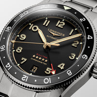 Longines SPIRIT ZULU TIME 42mm Automatic Watch L38021536 - Michael Jones Jeweller