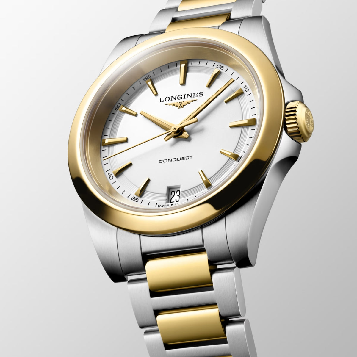 Longines Conquest 34mm Quartz Watch L34603127 - Michael Jones Jeweller