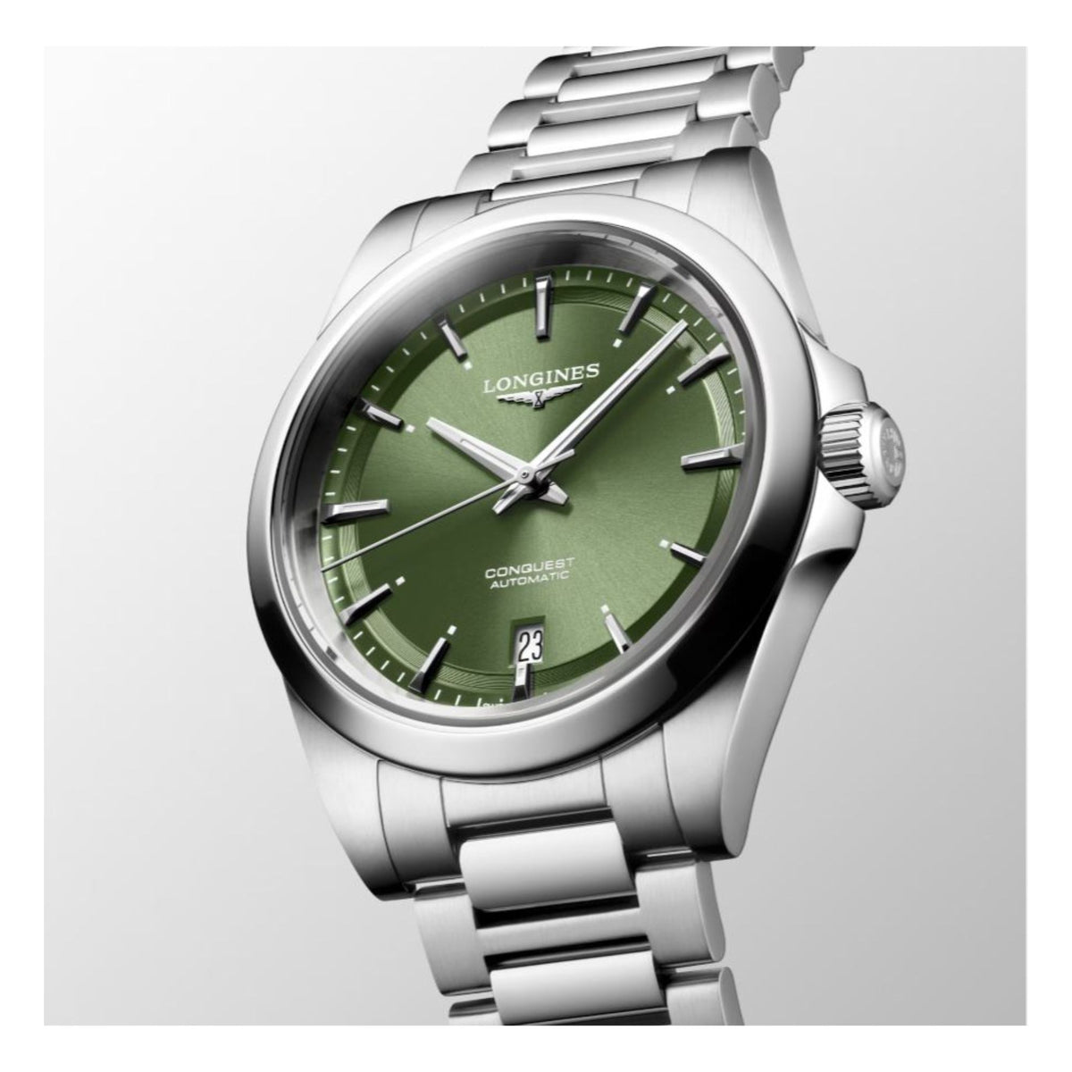 Longines CONQUEST 38mm Automatic Watch L37204026 - Michael Jones Jeweller