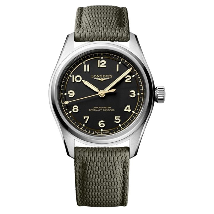 Longines Spirit Pilot 39mm Automatic Watch L38094539 - Michael Jones Jeweller