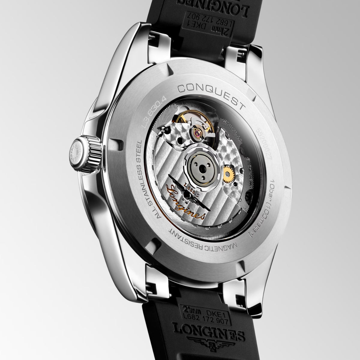 Longines CONQUEST 41mm Automatic Watch L38304529 - Michael Jones Jeweller