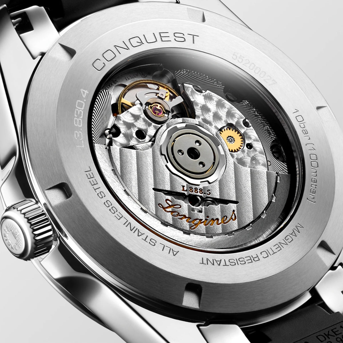 Longines CONQUEST 41mm Automatic Watch L38304529 - Michael Jones Jeweller