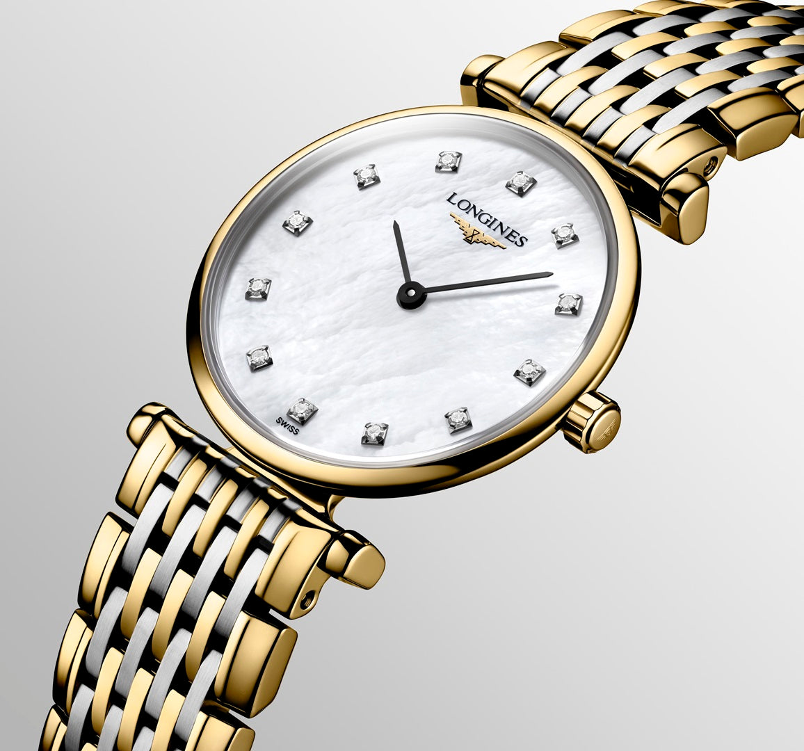 Longines LA GRANDE CLASSIQUE DE LONGINES 24mm Quartz Diamond Set Watch L42092877 - Michael Jones Jeweller