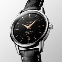 Longines FLAGSHIP HERITAGE 38.5mm Automatic Watch L47954580 - Michael Jones Jeweller