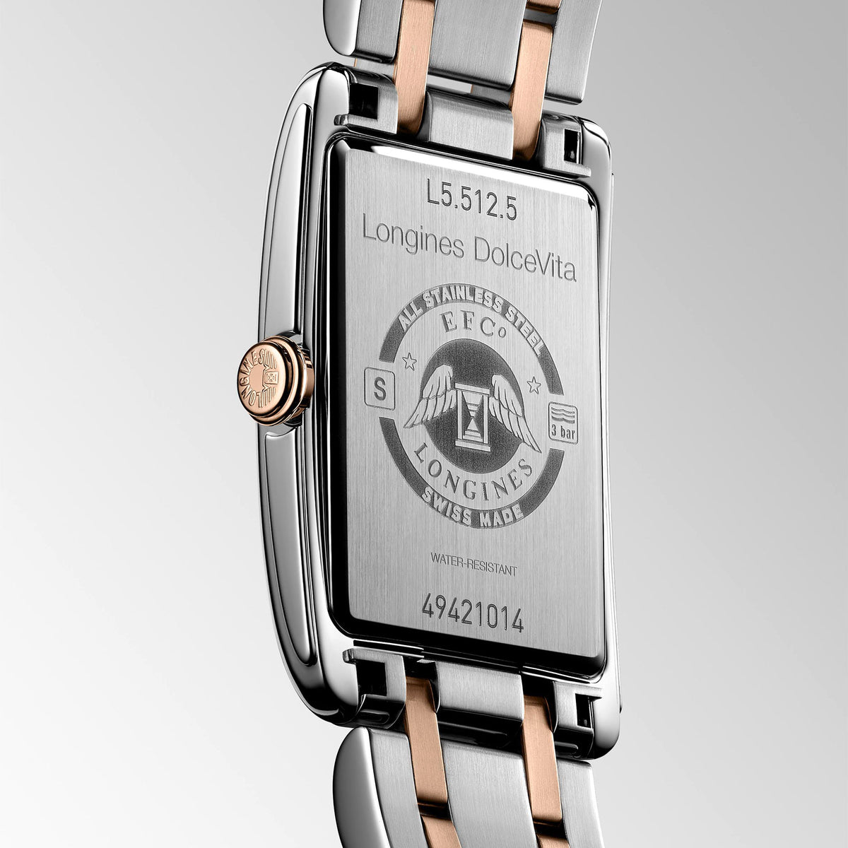 Longines DOLCEVITA 23.3mm x 37mm Quartz Watch L55125757 - Michael Jones Jeweller
