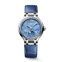 Longines PRIMALUNA MOONPHASE Sapphire 34mm Automatic Watch L81260972