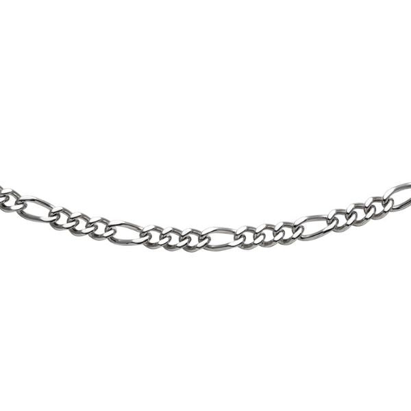 Unique & Co Figrao Link Stainless Steel Necklace 50cm