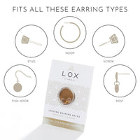 Classic Earring Backs - Gold Tone - Michael Jones Jeweller