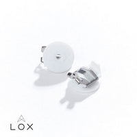 LOX Classic Earring Backs - Silver Tone - Michael Jones Jeweller