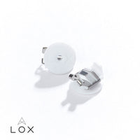 LOX Classic Earring Backs - Silver Tone - Michael Jones Jeweller