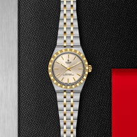 TUDOR Royal 30mm Stainless Steel and Yellow Gold Master Chronometer Automatic Watch M2830A1A3-0003