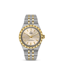 TUDOR Royal 30mm Stainless Steel and Yellow Gold Master Chronometer Automatic Watch M2830A1A3-0003