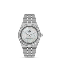TUDOR Royal 30mm Stainless Steel Diamond Master Chronometer Automatic Watch M2830A1S0-0001