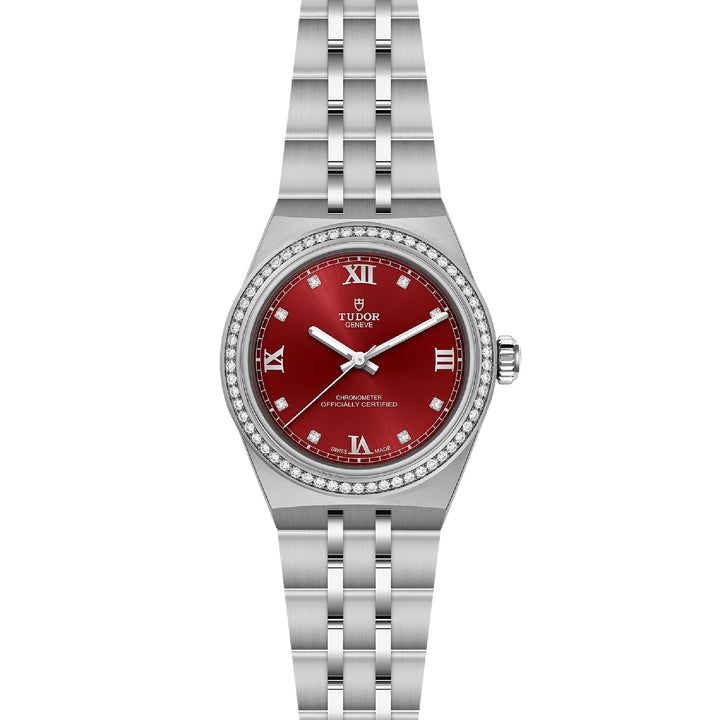 TUDOR Royal 30mm Stainless Steel Diamond Master Chronometer Automatic Watch M2830A1S0-0002