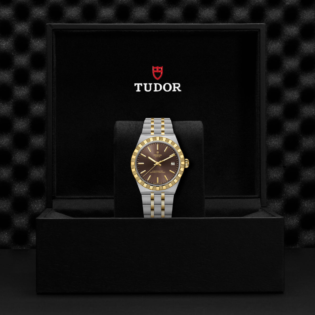 TUDOR Royal 36mm Stainless Steel and Yellow Gold Master Chronometer Automatic Watch M2836C1A3-0001