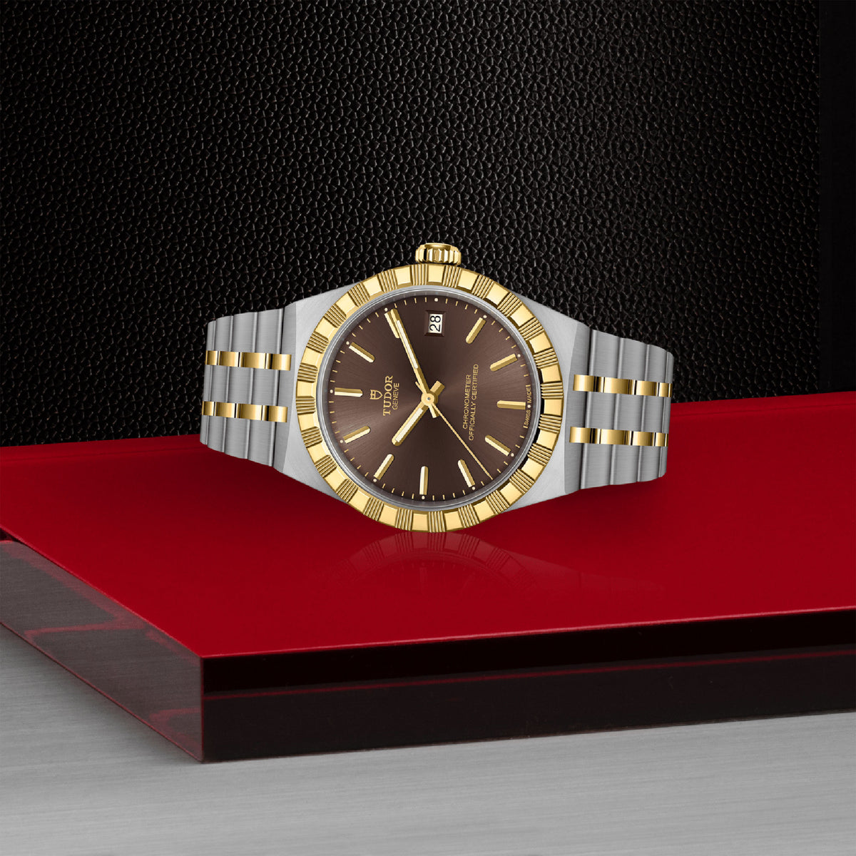 TUDOR Royal 36mm Stainless Steel and Yellow Gold Master Chronometer Automatic Watch M2836C1A3-0001