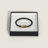 Montblanc Leather - Meisterstück The Origin Collection Green Bracelet - Michael Jones Jeweller