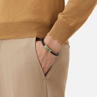 Montblanc Leather - Meisterstück The Origin Collection Green Bracelet - Michael Jones Jeweller