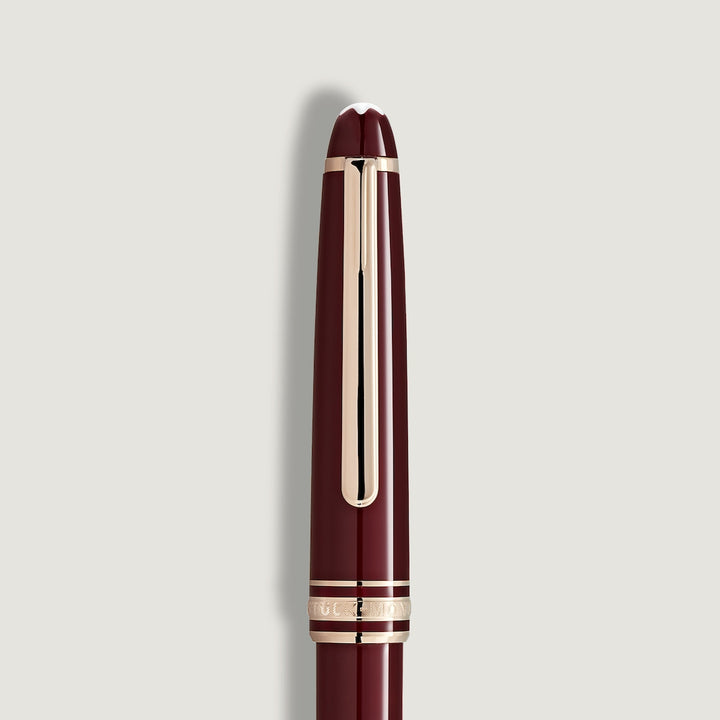 Montblanc Meisterstück 133008 Burgundy Red Classique 164 Ballpoint Pen - Michael Jones Jeweller