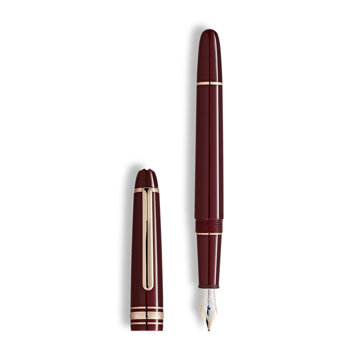 Montblanc Meisterstück 133014 Burgundy Red Classique 145 (M) Fountain Pen - Michael Jones Jeweller