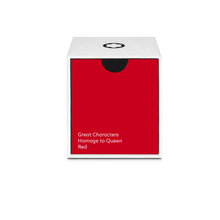 Montblanc Collector Lines 134412 Great Characters Hommage to Queen Special Edition Ink Bottle Red - 50ml - Michael Jones Jeweller