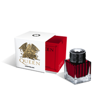 Montblanc Collector Lines 134412 Great Characters Hommage to Queen Special Edition Ink Bottle Red - 50ml