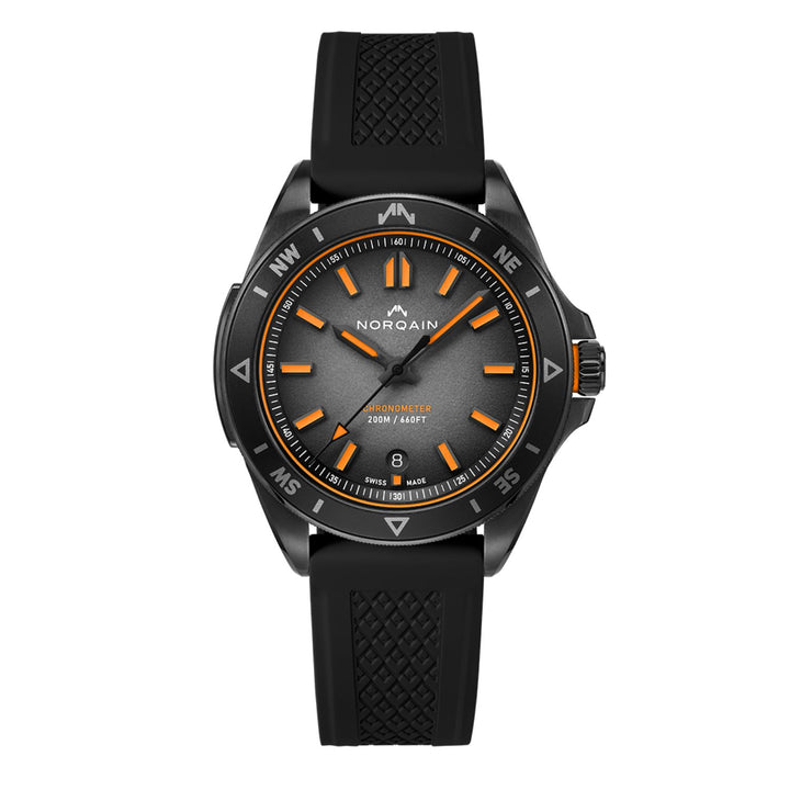 NORQAIN Adventure NEVEREST 40mm Orange Automatic Limited Edition Watch N1300.08B01.B01.R01