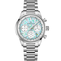NORQAIN Freedom Enjoy Life "Sprinkles" 40mm Blue Automatic Chronograph Watch N2201.19S04.A01.S01