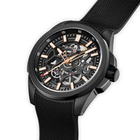 NORQAIN Independence Skeleton 42mm Titanium Automatic Watch N3000.07T01.B03.R01