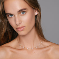 Yana Nesper Akoya Pearl 18ct Yellow Gold Slim Choker Necklace