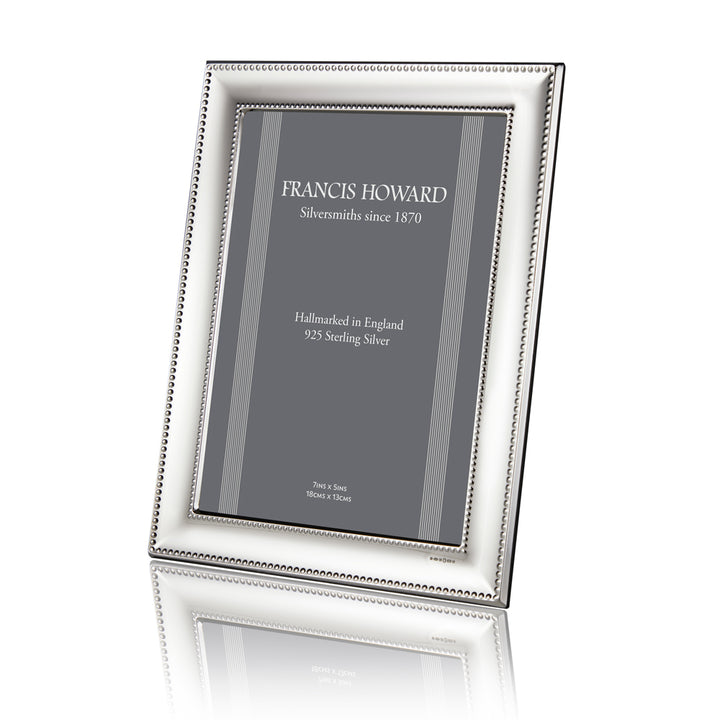 Silver 7" x 5" Norwich Photo Frame - Michael Jones Jeweller